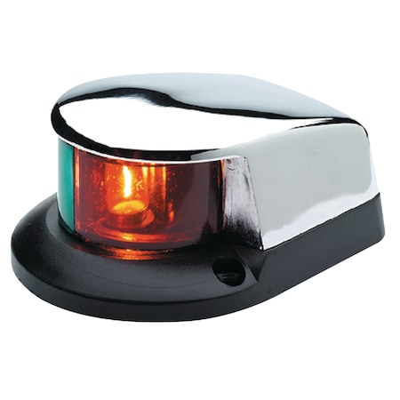 Seachoice Horiznl Mnt LED Bi-Color Bow Light-Chrome Pltd 4" Lx 3-1/8" Wx1-3/4"H 2021